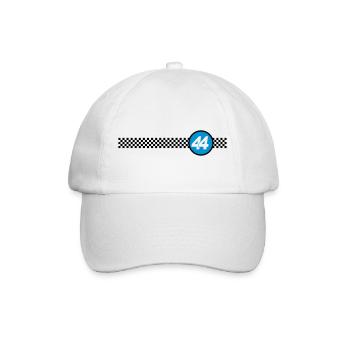 RACING 44 - Casquette classique - blanc/blanc - Devant