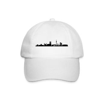 Skyline - München 2018 - Baseballkappe - Weiß/Weiß - Vorne