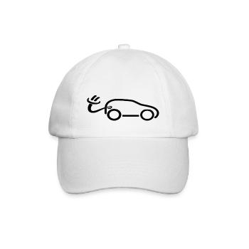 e auto b - Casquette classique - blanc/blanc - Devant