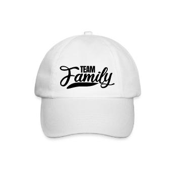 birthday party family brother family vacation - Baseball Cap - white/white - Front