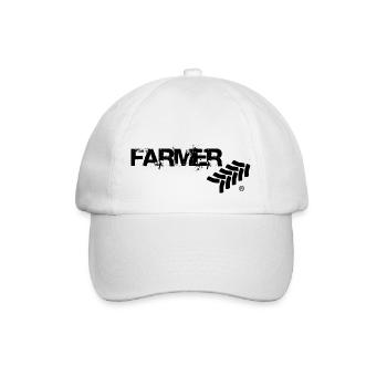 Farmer by Aggro Chief (R) - Baseballkappe - Weiß/Weiß - Vorne