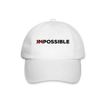 possible possible feasible way out solution Optimist yes - Baseball Cap - white/white - Front