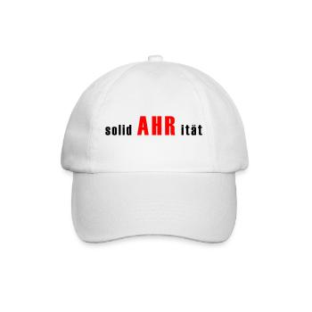 We AHR together | Ahrtal Hochwasser SolidAHRität - Baseballkappe - Weiß/Weiß - Vorne