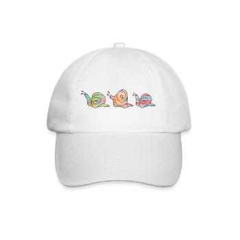 Escargots - Casquette classique - blanc/blanc - Devant
