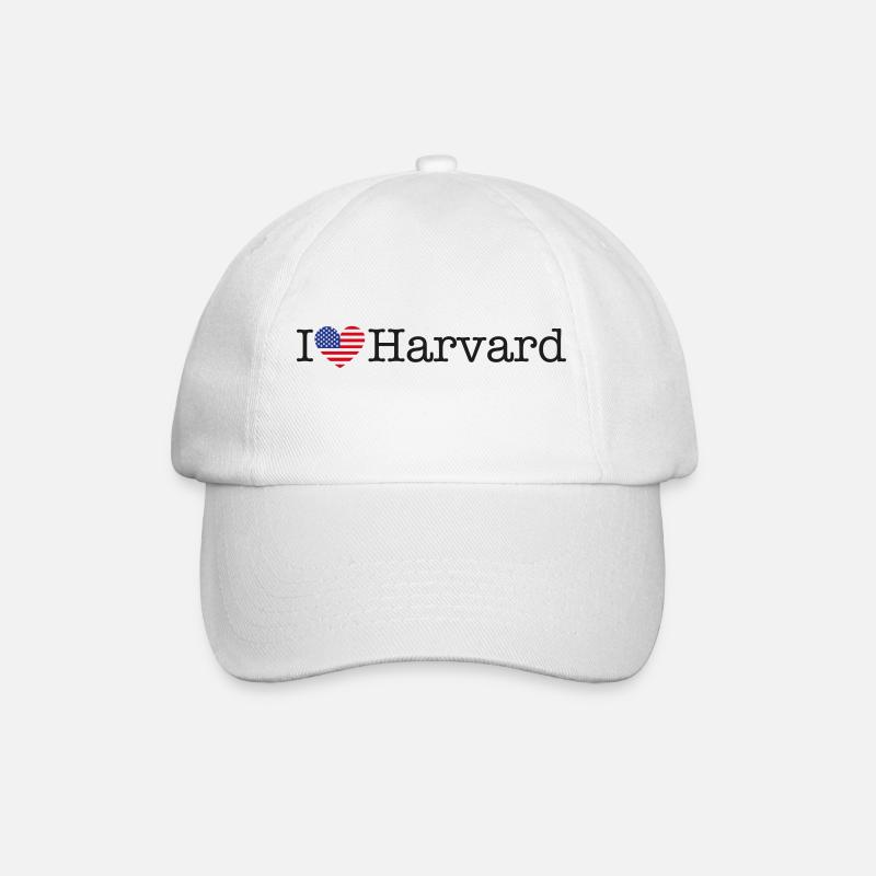 J’adore Harvard - Casquette classique - blanc/blanc