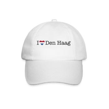 I love The Hague - Baseball Cap - white/white - Front