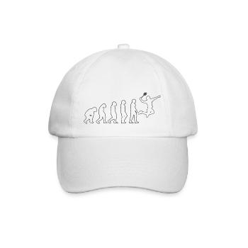 Joueur de badminton Badminton Badminton Badminton Fan de badminton - Casquette classique - blanc/blanc - Devant