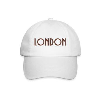 London - Baseball Cap - white/white - Front