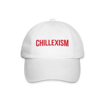Chillexism chillen - Baseballkappe - Weiß/Weiß - Vorne