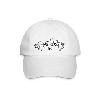 Skateboard Sakten Skateboarding Longboard Skater - Casquette classique - blanc/blanc - Devant