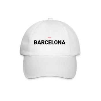 BARCELONA - Casquette classique - blanc/blanc - Devant