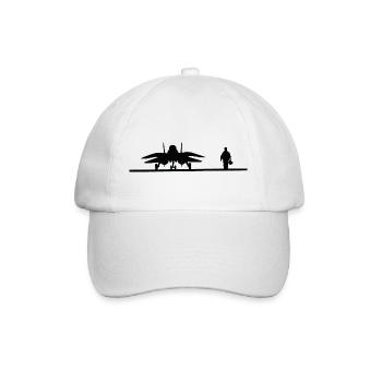Army Airforce - Baseball Cap - white/white - Front