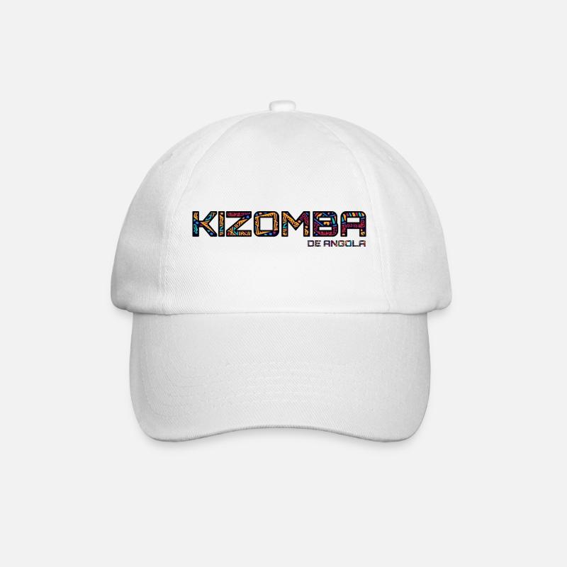Kizomba - Baseballkappe - Weiß/Weiß