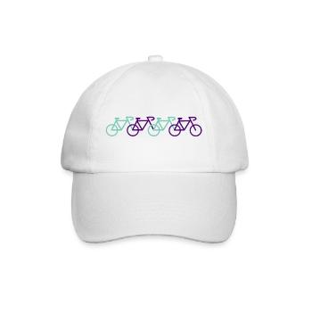 Logo du vélo - Casquette classique - blanc/blanc - Devant