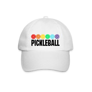 Pickleball - Baseball Cap - white/white - Front