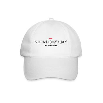 Wakanda - Casquette classique - blanc/blanc - Devant