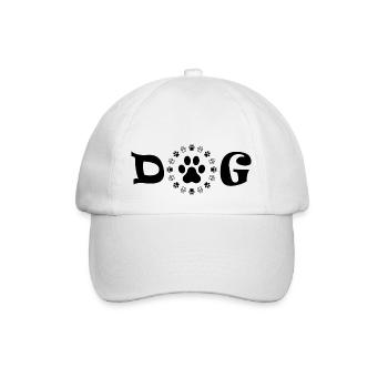 Hund Dog - Baseball Cap - white/white - Front