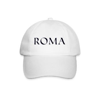 ROMA Rom Italy Italien - Baseballkappe - Weiß/Weiß - Vorne