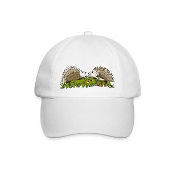 Hedgehogs - Baseball Cap - white/white - Front