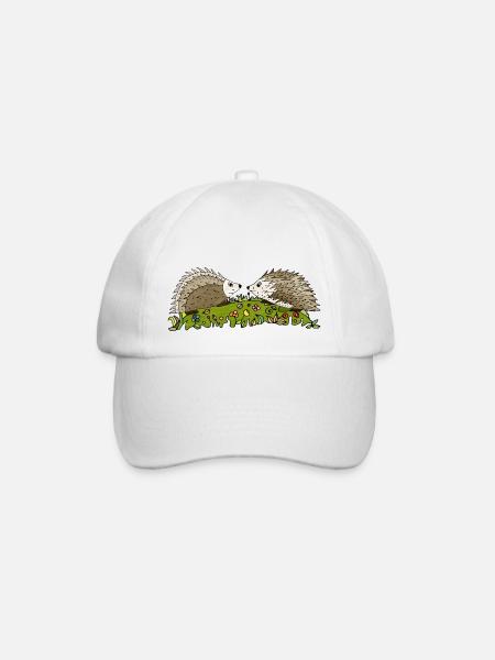 Hérissons - Casquette classique - blanc/blanc