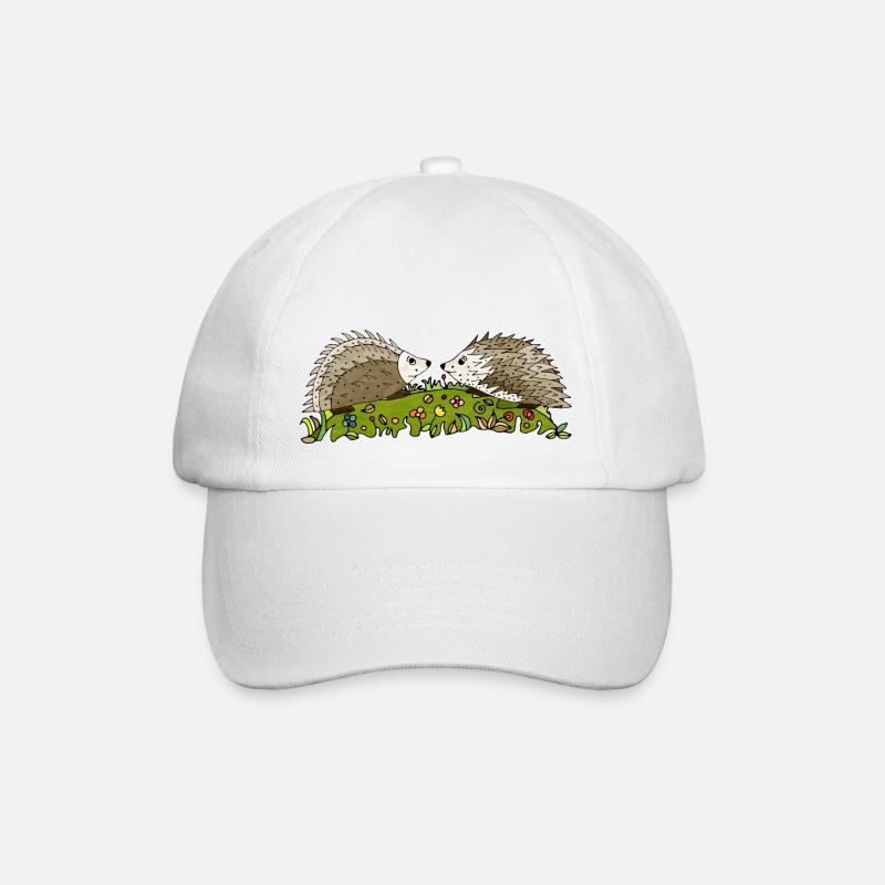 Hérissons - Casquette classique - blanc/blanc