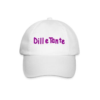 DilleTante - Baseballkappe - Weiß/Weiß - Vorne