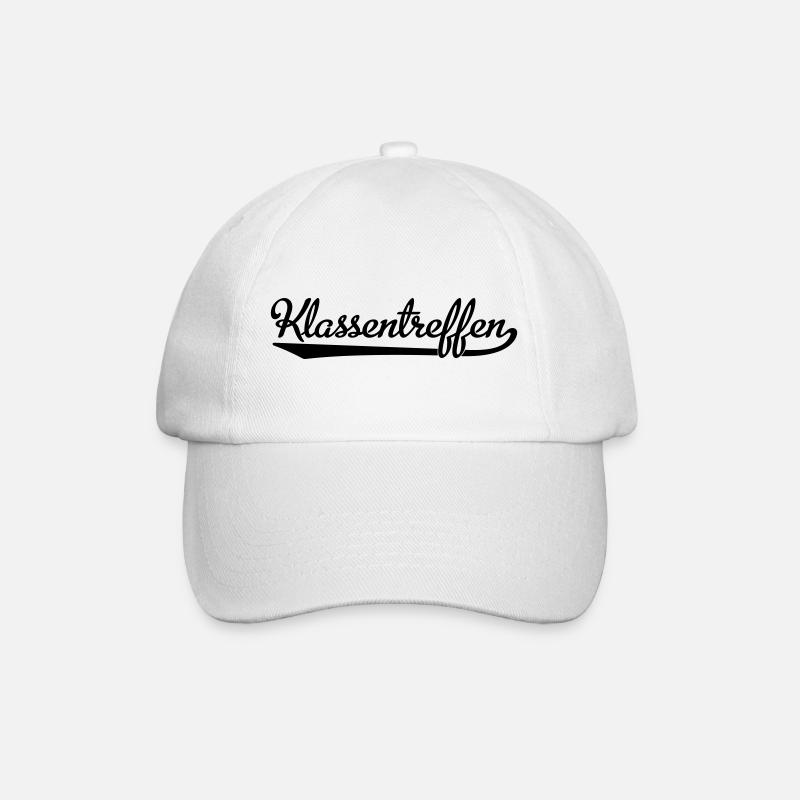 Klassentreffen - Baseballkappe - Weiß/Weiß
