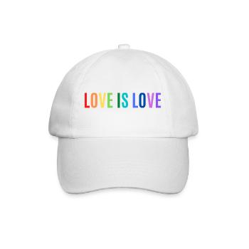 L’AMOUR EST L’AMOUR - Casquette classique - blanc/blanc - Devant