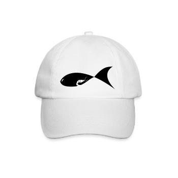 Shrimp Spacer - Baseball Cap - white/white - Front