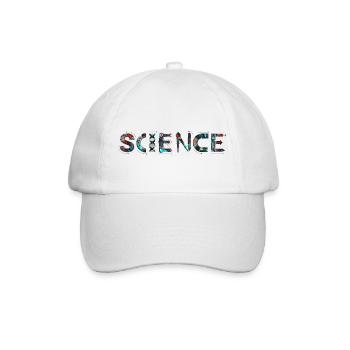 Science Science Scientist Physics Lab DNA - Baseball Cap - white/white - Front