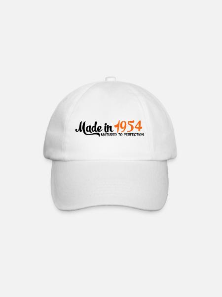 1954 - Casquette classique - blanc/blanc
