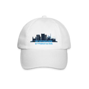 BE MARSEILLAISE - Casquette classique - blanc/blanc - Devant