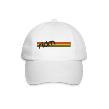 RIDM RastaFlag Logo - Baseball Cap - white/white - Front