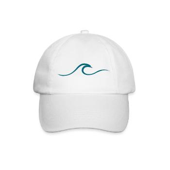 Vague vague Surf Eau Rat Surfer - Casquette classique - blanc/blanc - Devant