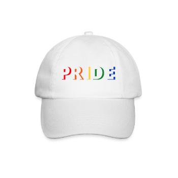 Rainbow Pride - Baseball Cap - white/white - Front
