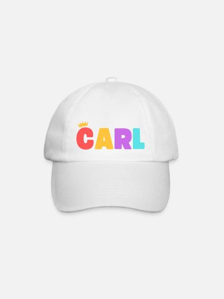Carl! Personnalisable - Casquette classique - blanc/blanc