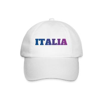 Italia - Casquette classique - blanc/blanc - Devant