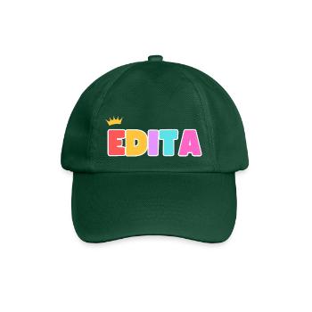 Edita! Personnalisable - Casquette classique - vert bouteille - Devant