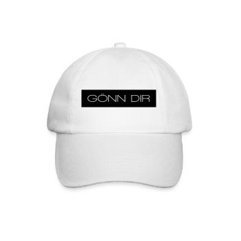 Treat yourself - Baseball Cap - white/white - Front