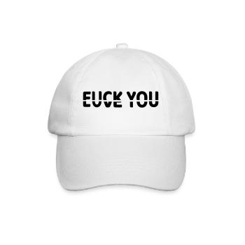 Vous aimer ou ne pas vous aimer # - Casquette classique - blanc/blanc - Devant