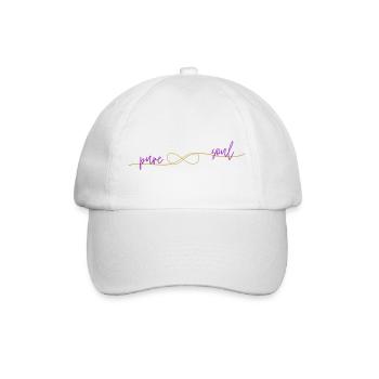 Le huit couché Puresoul, Gold-Lilla - Casquette classique - blanc/blanc - Devant