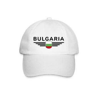 Bulgaria Design – Love for Culture - Baseball Cap - white/white - Front