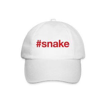 SNAKE Chinese New Year Zodiac - Baseballkappe - Weiß/Weiß - Vorne