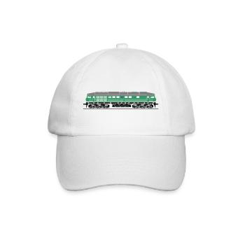 BR 130 côté vert IC inter inter intercity Wismut - Casquette classique - blanc/blanc - Devant