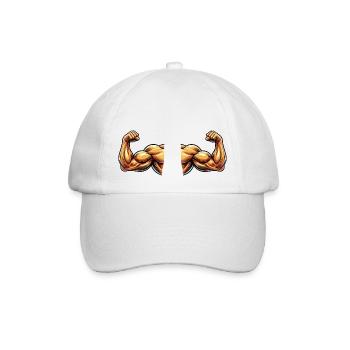 Biceps 2 - Casquette classique - blanc/blanc - Devant