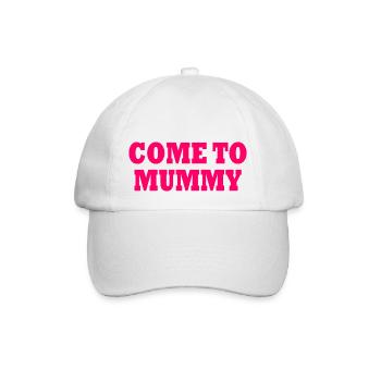 come to mummy - Casquette classique - blanc/blanc - Devant