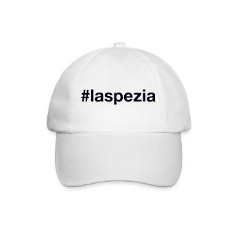 LA SPEZIA Hashtag - Baseballkappe - Weiß/Weiß - Vorne