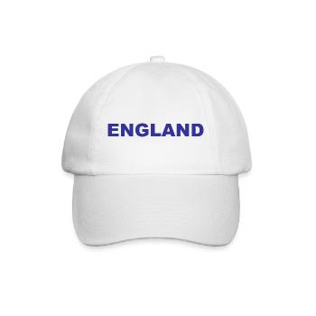 England Soccer - Football - Great Britain - Baseballkappe - Weiß/Weiß - Vorne