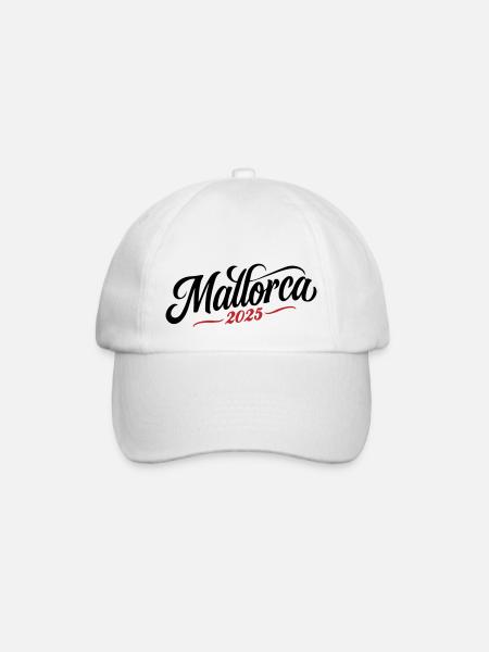 Majorque 2025 - Casquette classique - blanc/blanc
