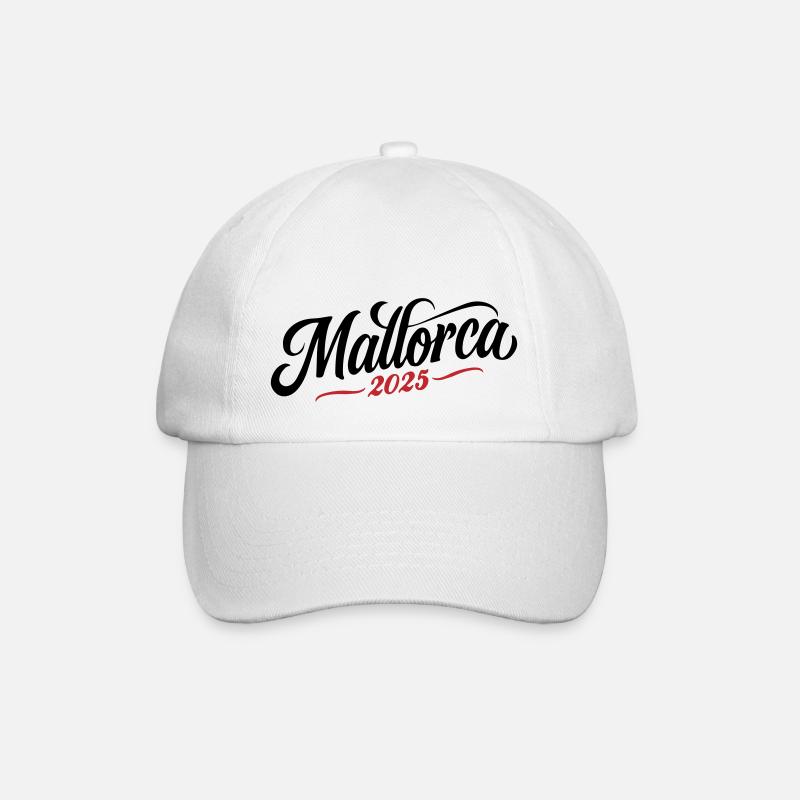 Majorque 2025 - Casquette classique - blanc/blanc